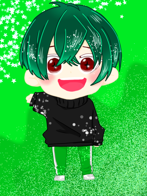 みどりｸﾝｯ( ˙꒳˙  )