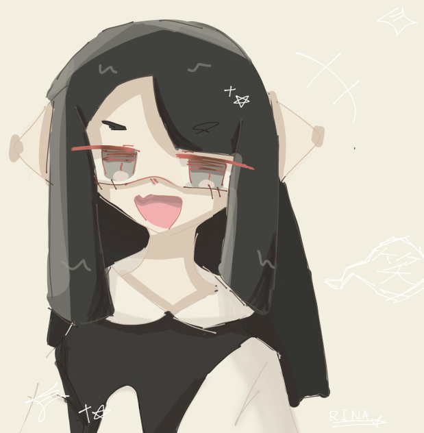 ウイちゃん！新代理描けましたよ！！(((
