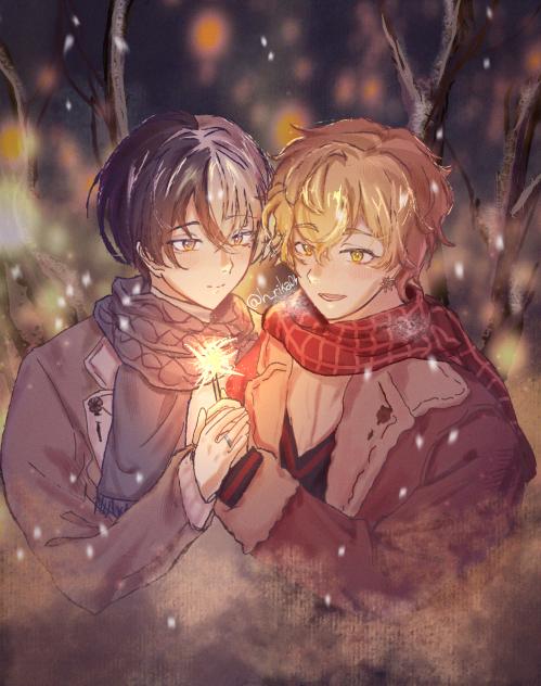 chirstmas🧡💙