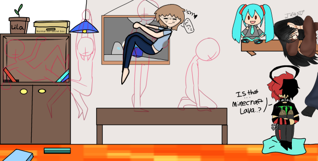 Floor is lava collab