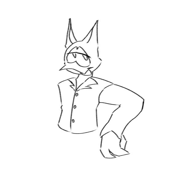 redraw this guy in more of a 90s style