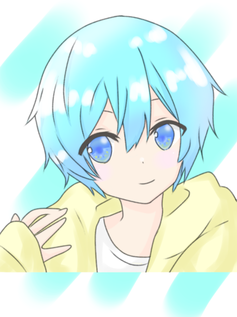 月城みそら様の線画です。