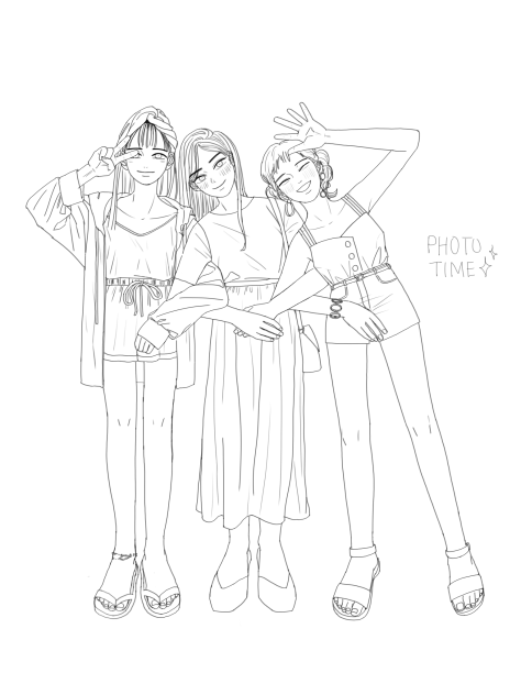 깔맞춤 시리즈;핑크