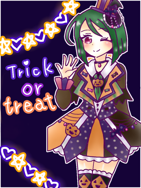 ハロウィン🎃　緑川さら　プリチャン