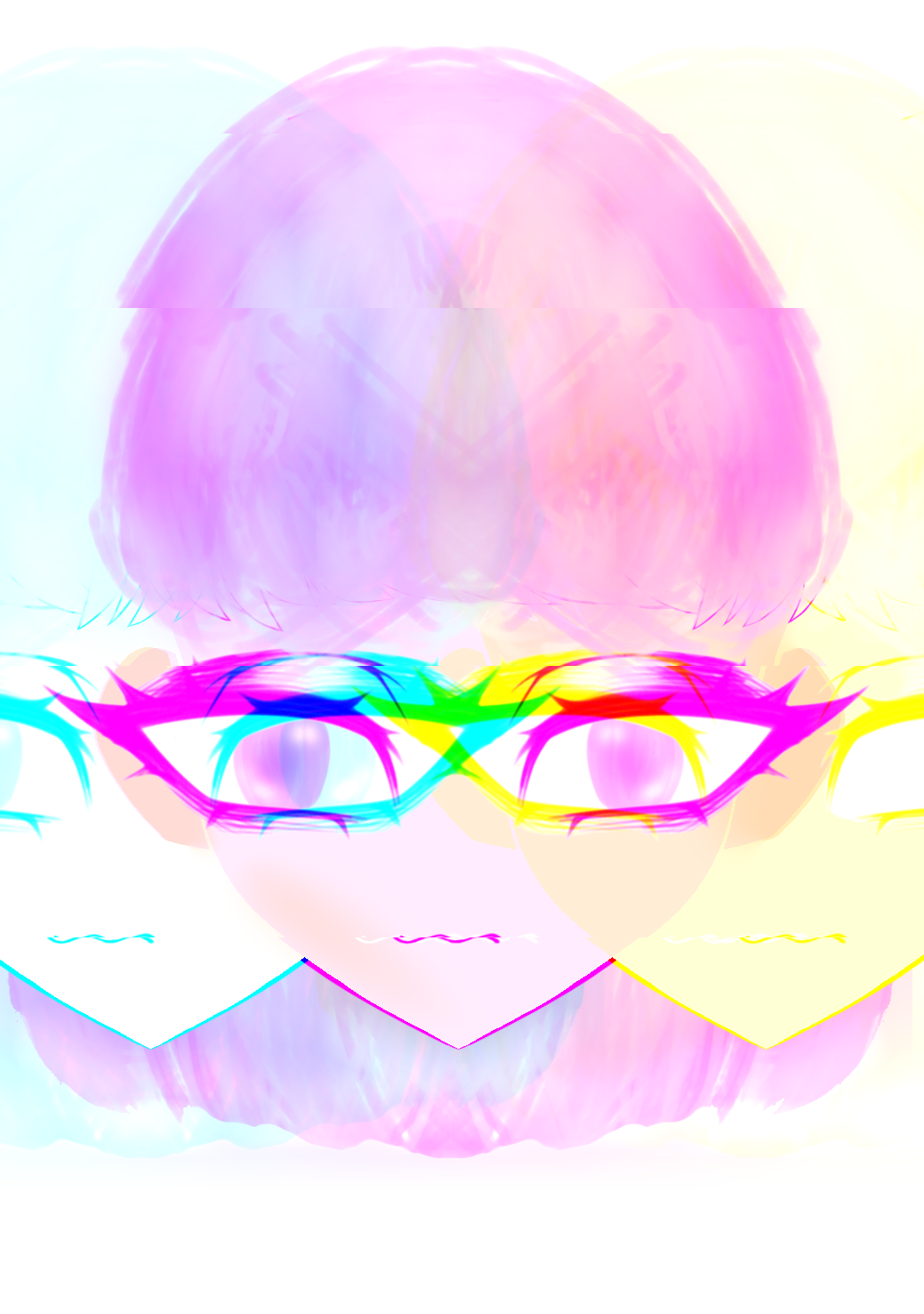 very beautifully glitched - ibisPaint