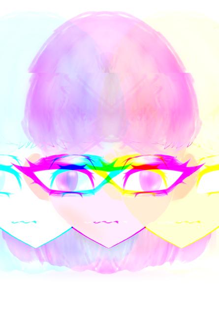 very beautifully glitched - ibisPaint