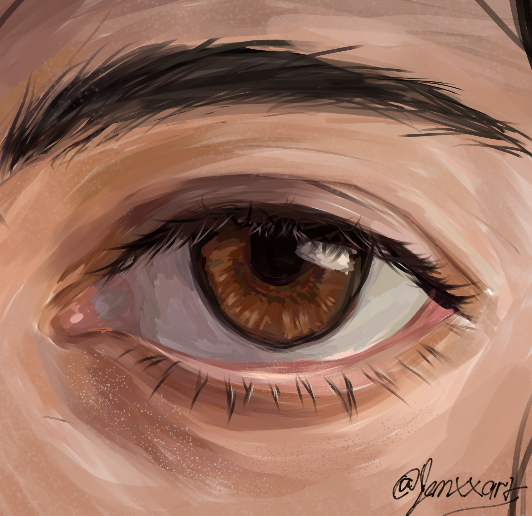Eye study - ibisPaint