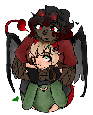 Silly little oc fanart