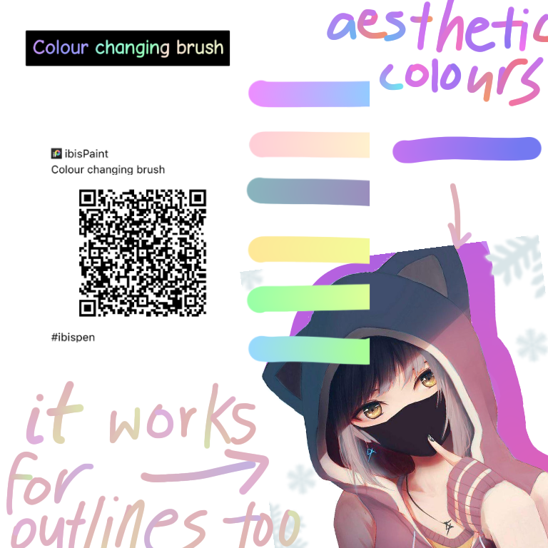 Colour changing brush ibisPaint