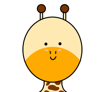 はじめてキリンを描いてみた