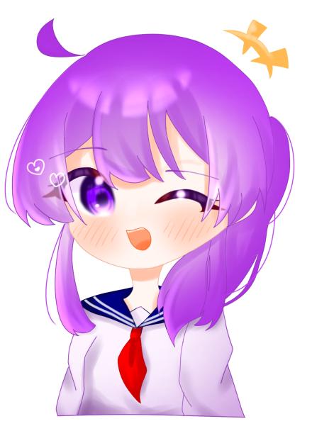 立ち絵3  笑う