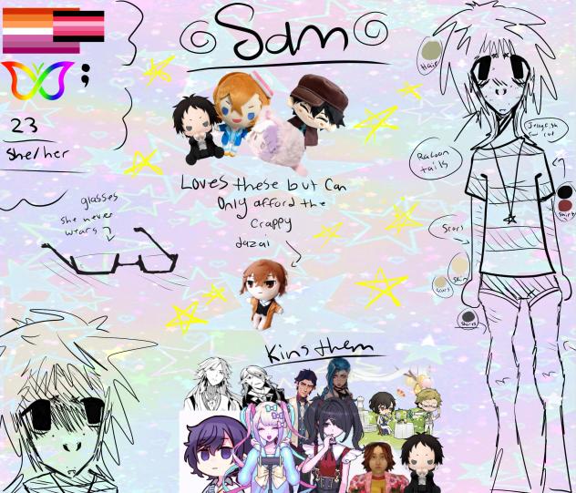Sam reference sheet!! 🙀😼