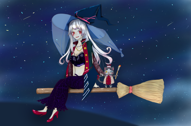 魔女さん描いてみた