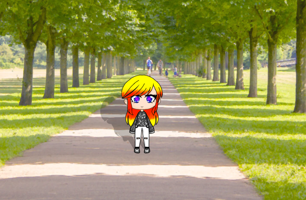 Front facing gacha character