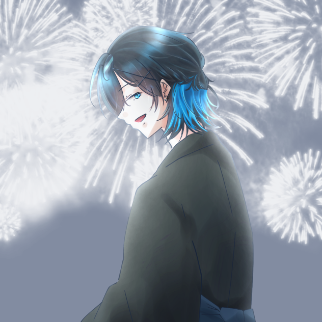 水上蒼太と花火🎆