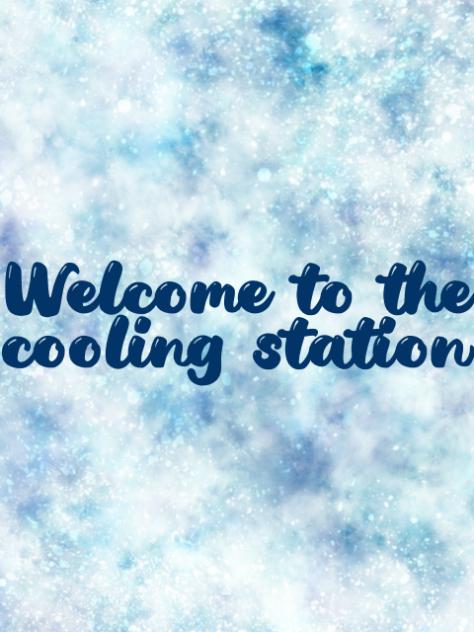 Cooling station 💙❄️💦☃️