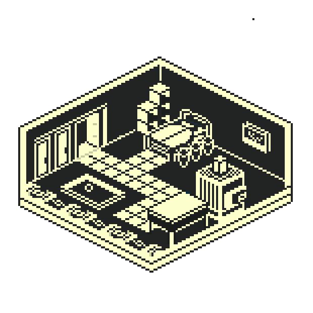 🛋️1Bit Kamar Ruang 🔥◼️2