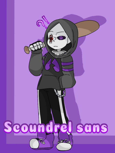 Scoundrel sans 💜🖤
