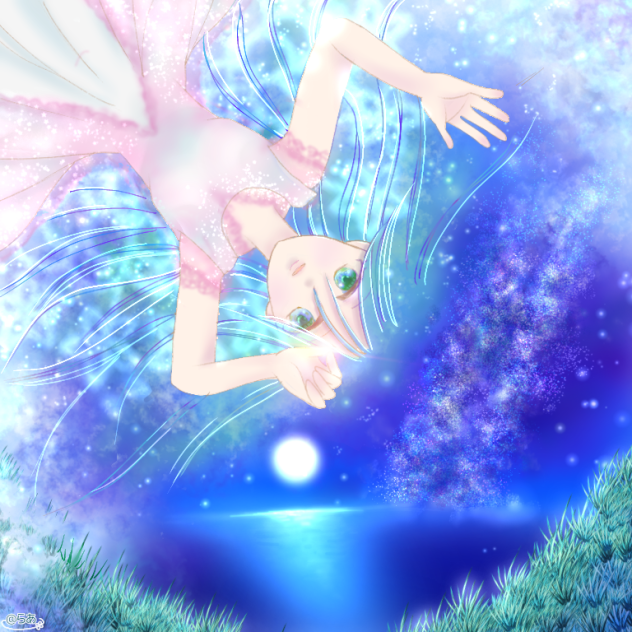 少女は今夜も蒼き星の夢を視る