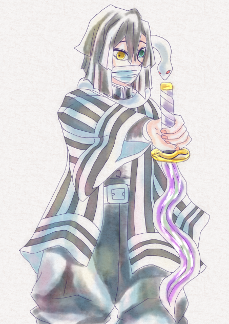 水彩描き