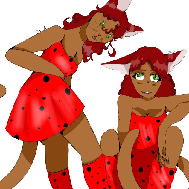 Cat girl cat DTIYS