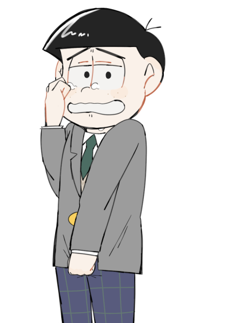 カラ松　高校時代