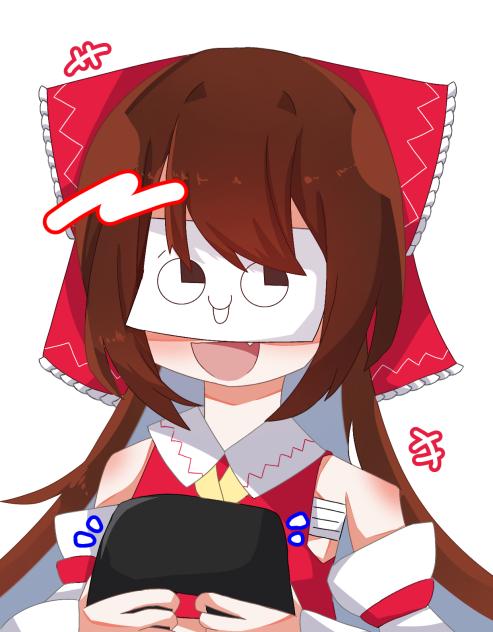 ガンマスさんのところの霊夢さんがゲームをするそうです