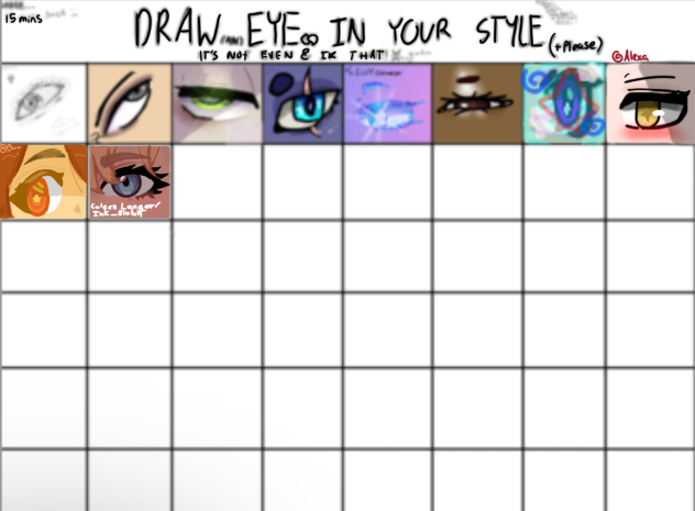 Eye collab - ibisPaint