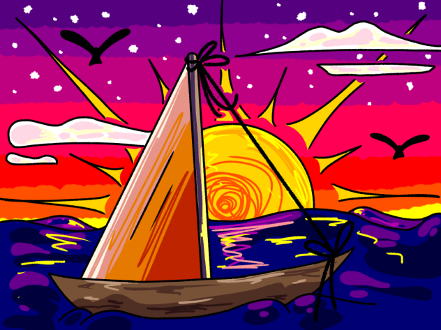 Sea scene 🌅