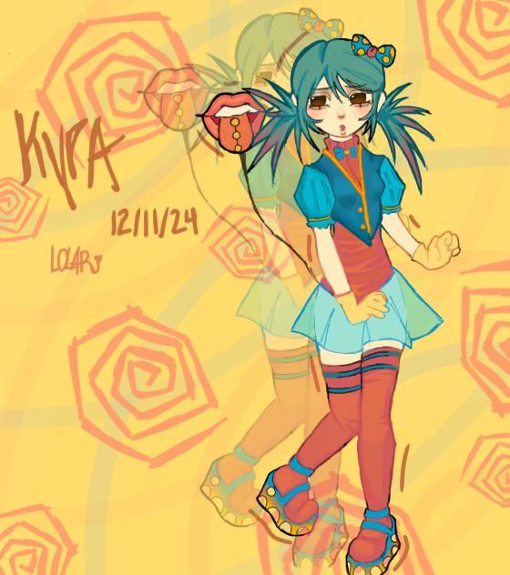 Kyra- new OC I'll probably add in r+j