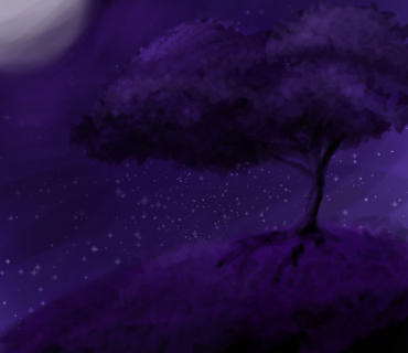 lonely tree - ibisPaint