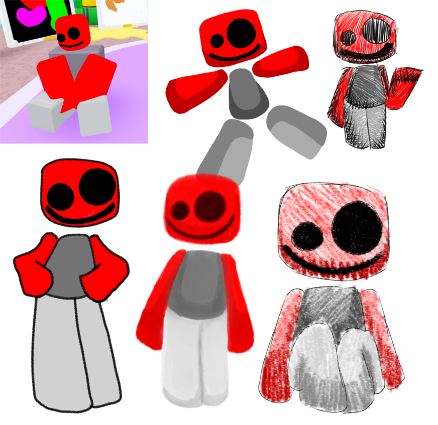 Drawing This Dude In 5 Art Styles - ibisPaint