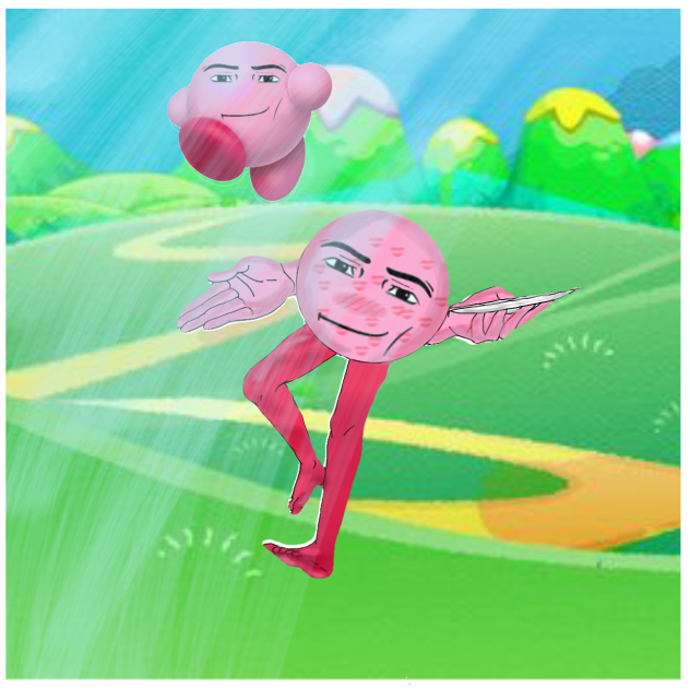 Kirby-Chan prepares your dish~
