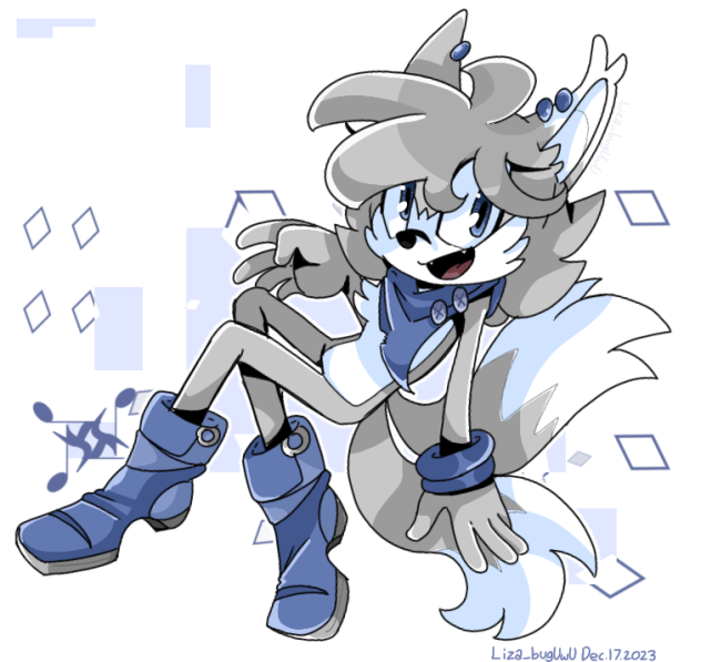 Lila the fox - ibisPaint