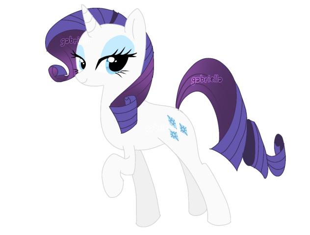 Rarity drawing yaya