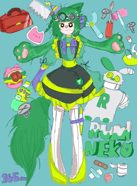 メカニックにゃんこ！