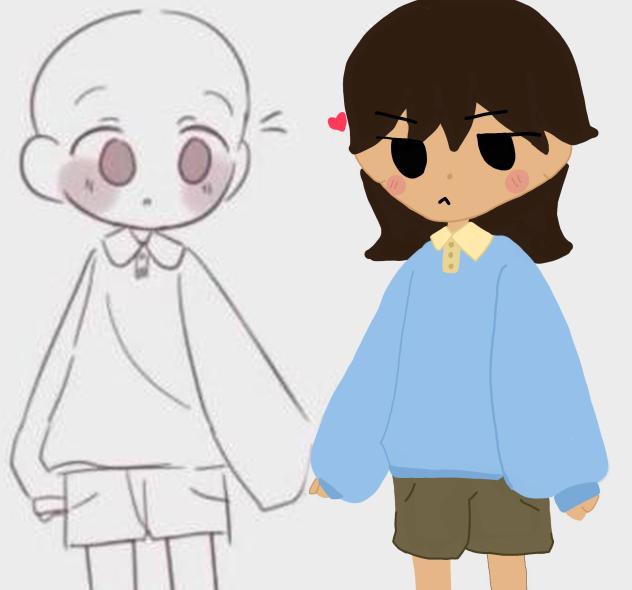 Collab with little irl me