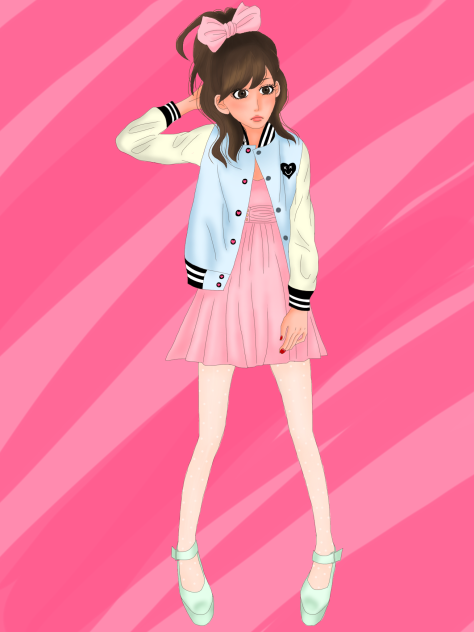 女の子 4