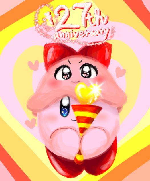 カービィちゃんとチュチュ