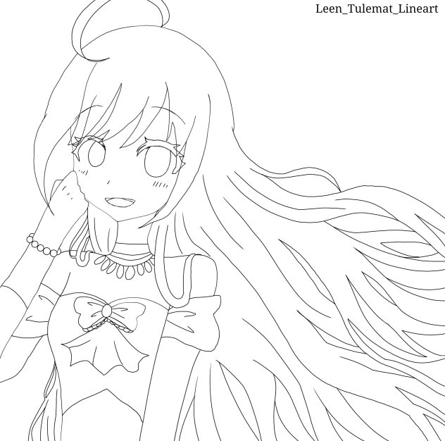尊敬される (ぬりえ)
