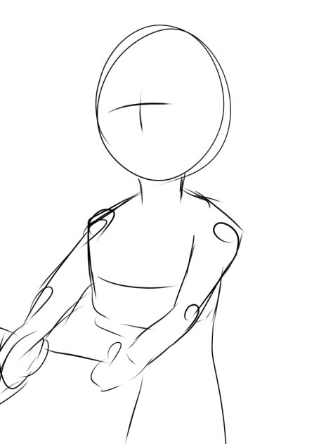 ただの線画