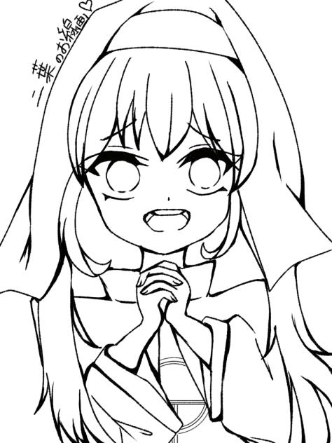 ❤️🩵🎤❤️🩵　線画ver