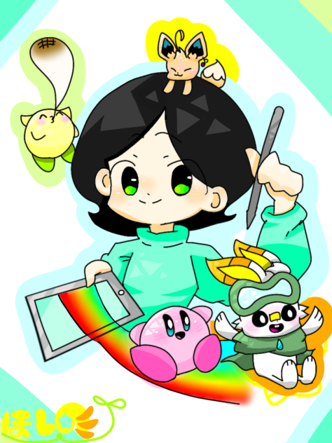 ただのカービィ好きさんの塗り絵！