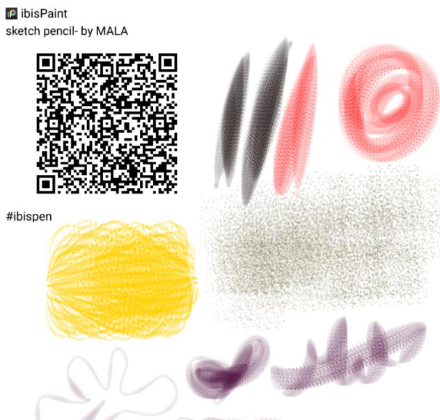 brush qr code by mala