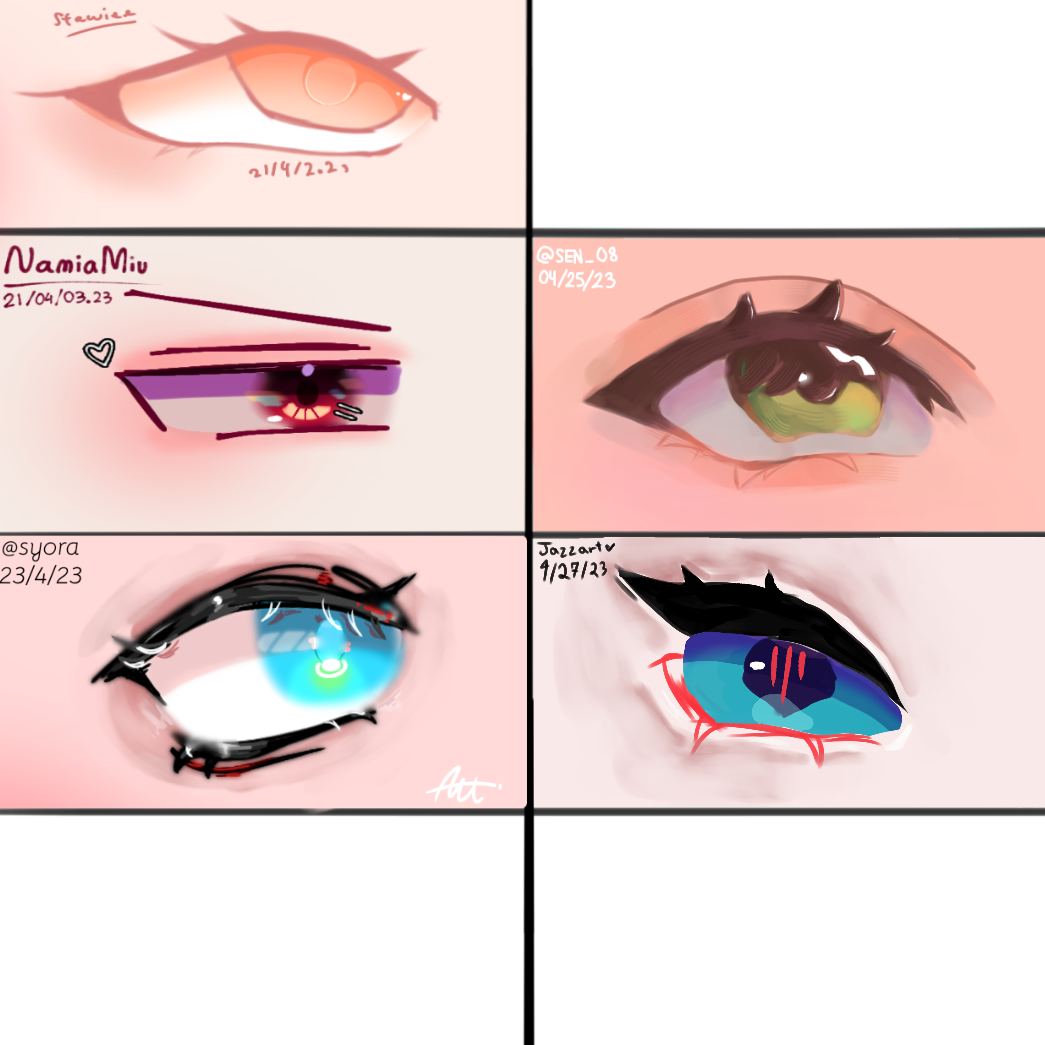 eye collab - ibisPaint
