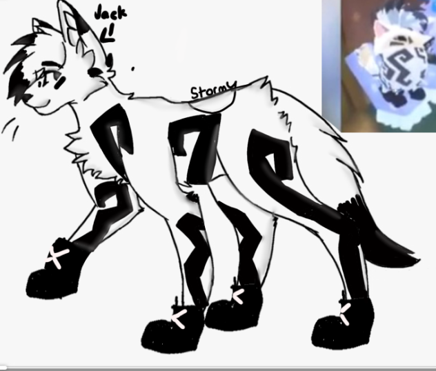 Fan art for holly the reindeer Aj {} - ibisPaint