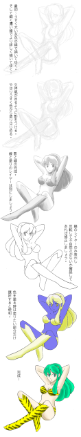 好きなキャラクターの描き方
