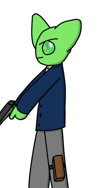 (オリキャラ)警察官のウルー