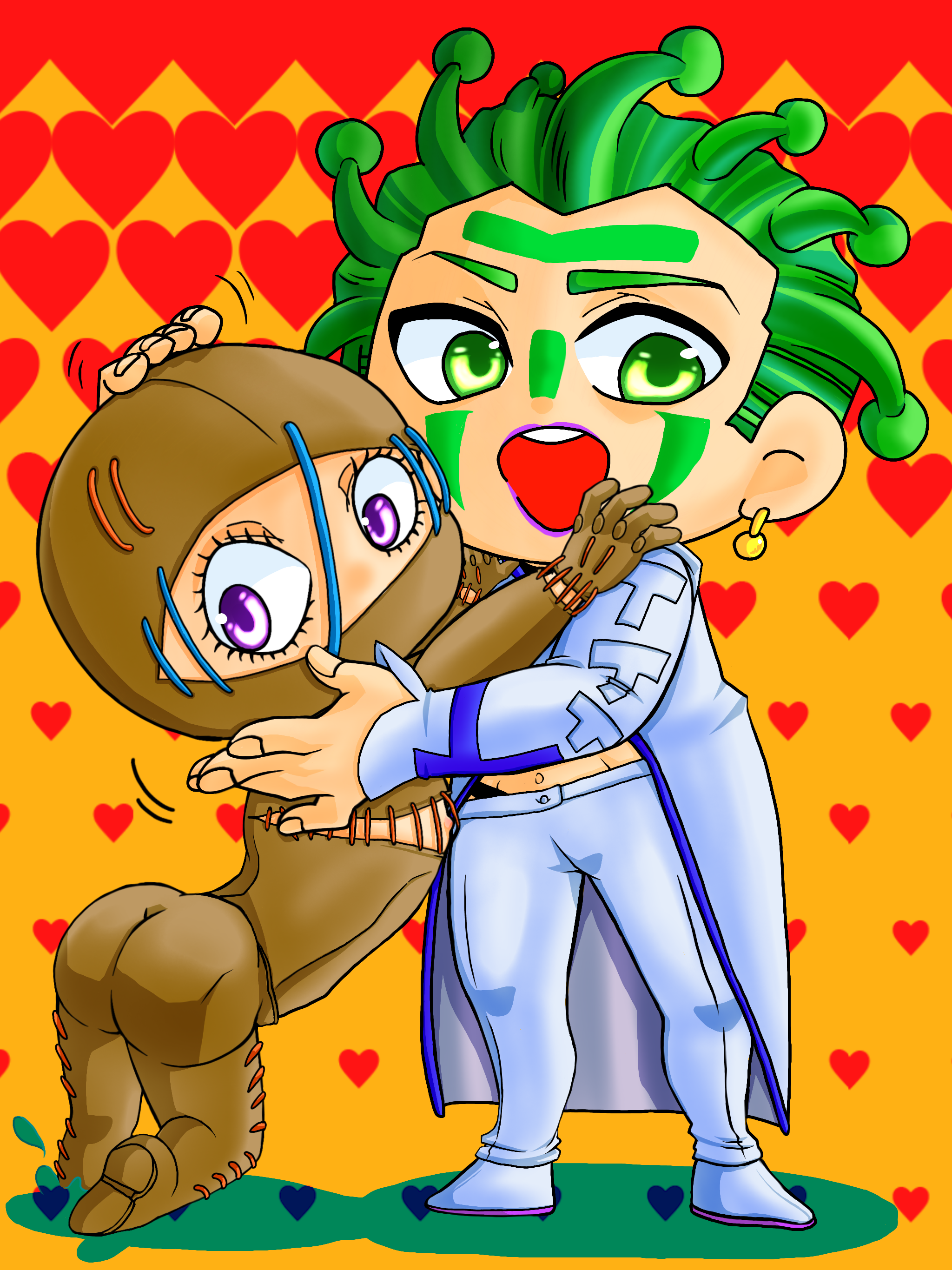 チョコラータ先生とセッコちゃん2 - ibisPaint