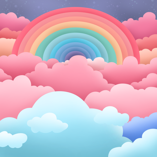 Rainbow 🌈 - ibisPaint